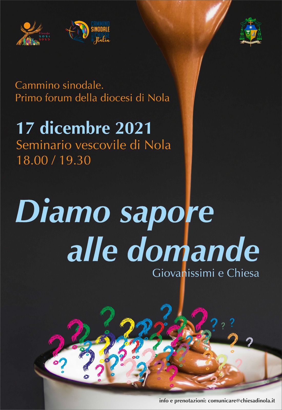 Diamo sapore alle domande: incontro con gli adolescenti